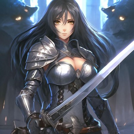 Аниме девушки воительницы