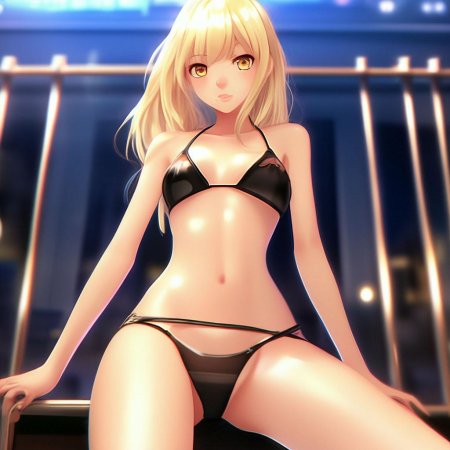 Худые аниме девушки