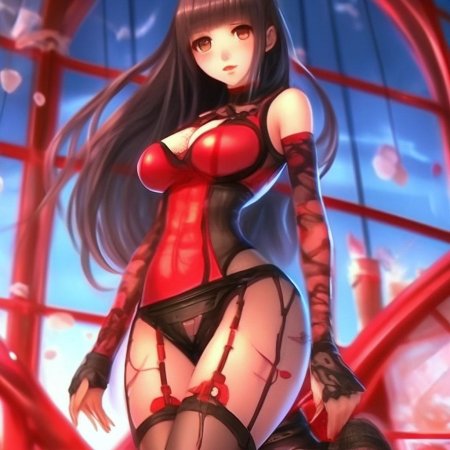 В стиле аниме