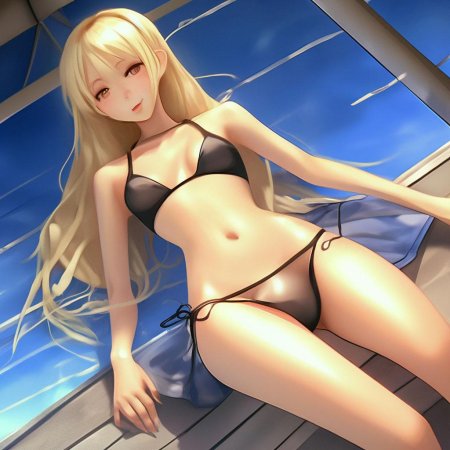 Худые аниме девушки