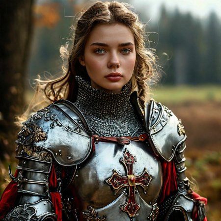 Девушки в доспехах