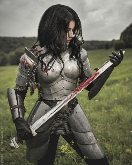 Косплей рыцарь Эрин