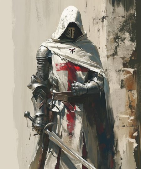 Крестоносец рыцарь