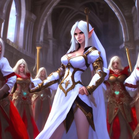 Фэнтези эльфийка