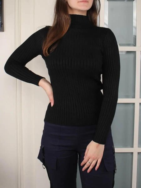 Женская водолазка лапша