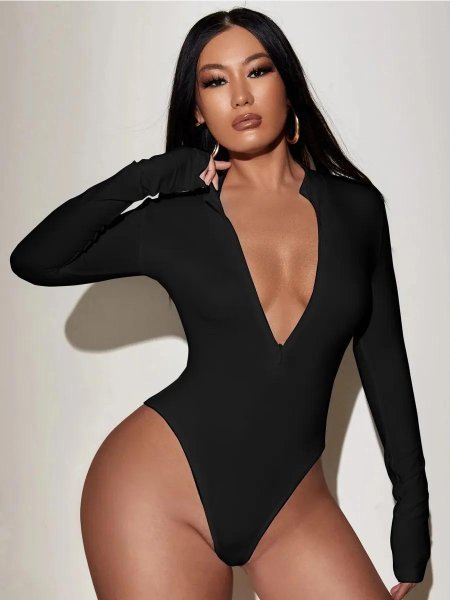 Боди женское с длинным рукавом