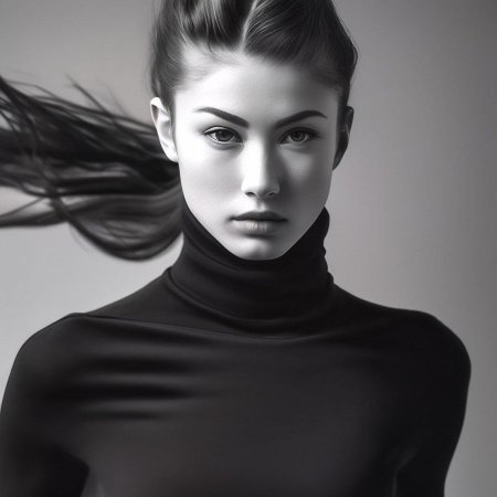 Черная водолазка