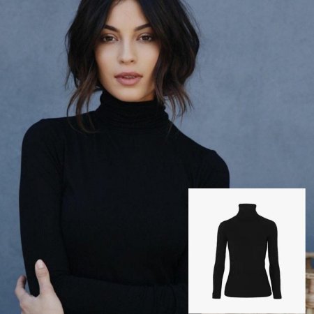 Черная водолазка