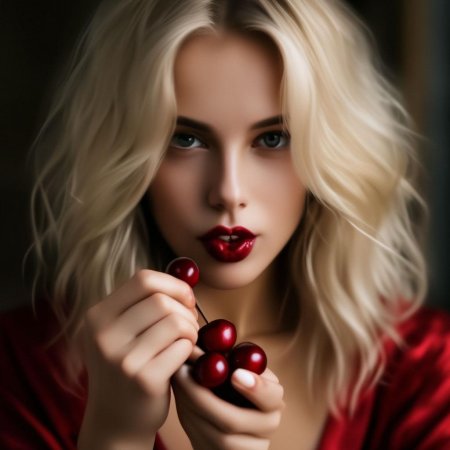 Красивая девушка блондинка