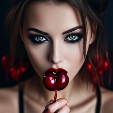 Яркие макияж