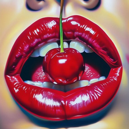 Мультяшные губы