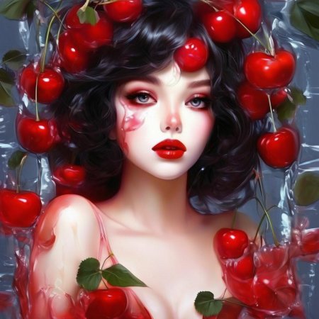 Спелая вишня