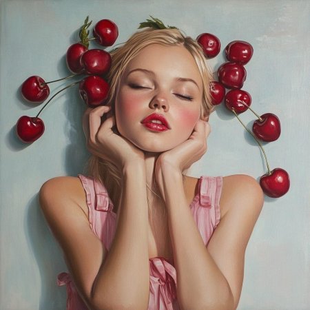 Девушка красиво