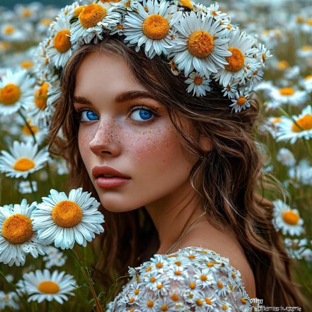 Ромашка красивая