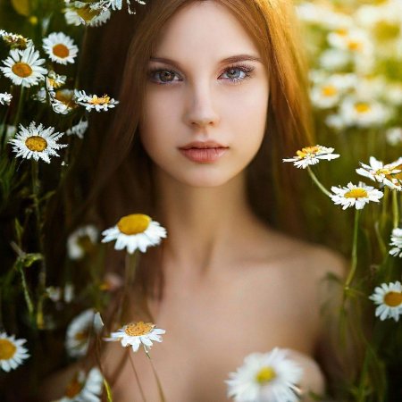 С ромашками