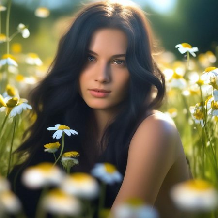 Девушка брюнетка