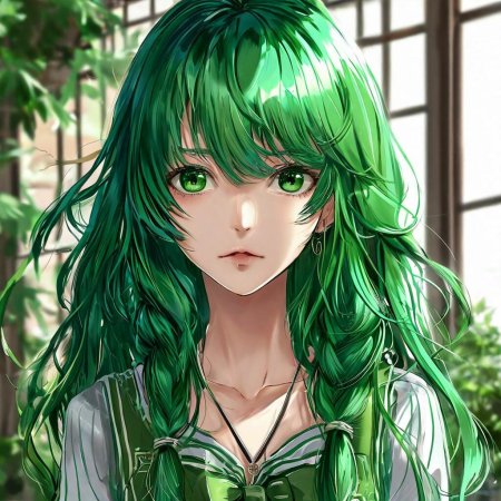 Зеленое аниме