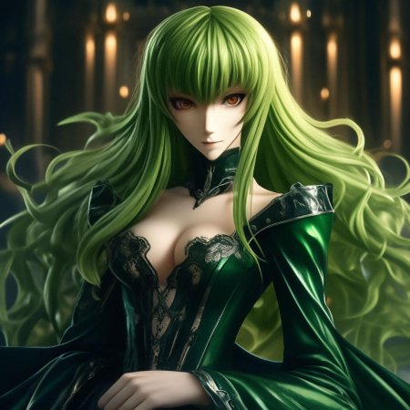 Злодейка аниме