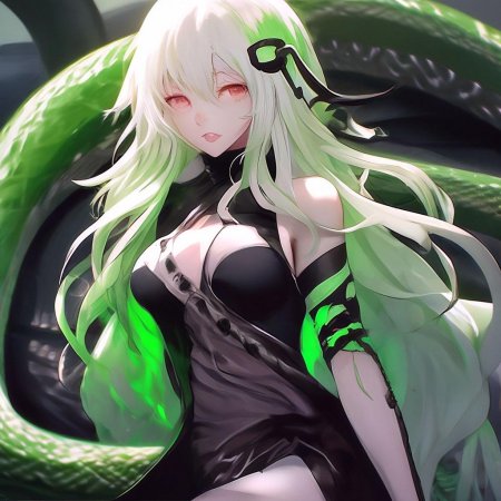 Девушка змей