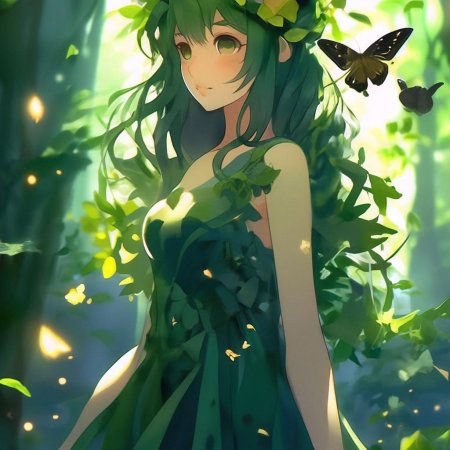 Аниме девушка красивая