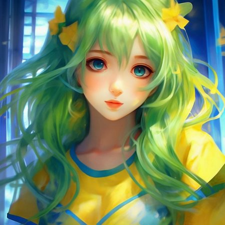 Зеленое аниме