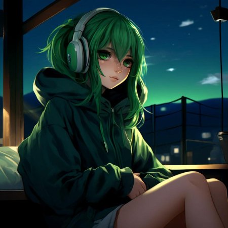 Зеленое аниме