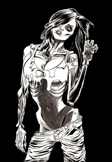 Девушка арт