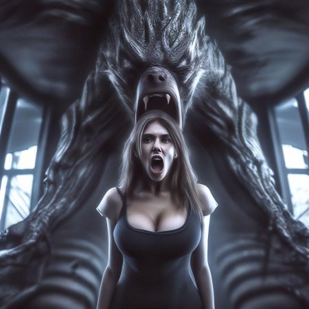 Девушка оборотень