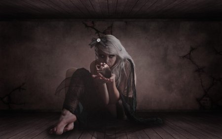 Девушка в отчаянии