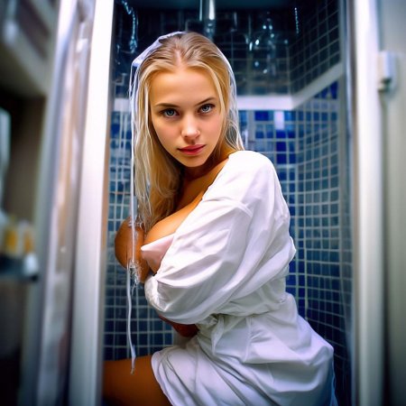 Сексуальная блондинка