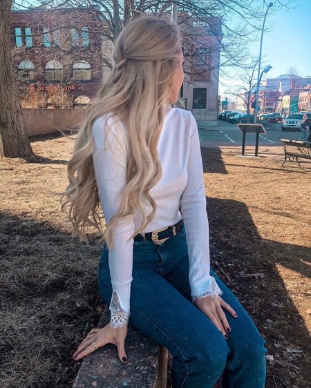 Красивые девушки со светлыми волосами