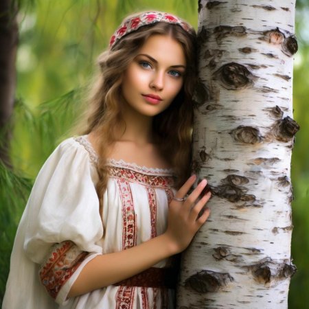 Красавица русская