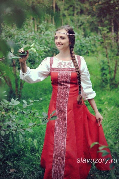 Сарафан крестьянка