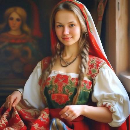 Образ русской девушки