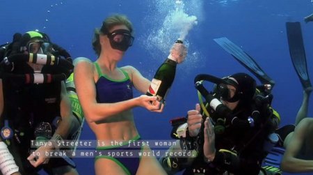 Фридайвинг Таня Стритер