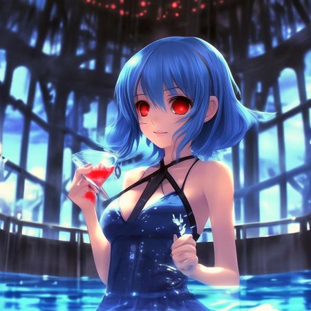 В стиле аниме