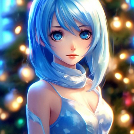 Девушка с синими глазами