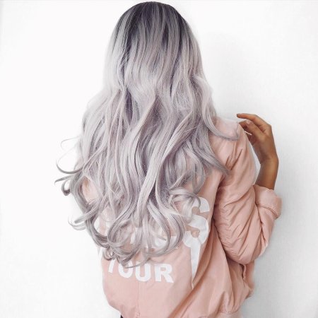 Пепельные волосы у девушек