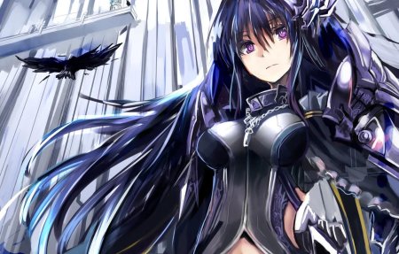 Эмилия Юстина в доспехах