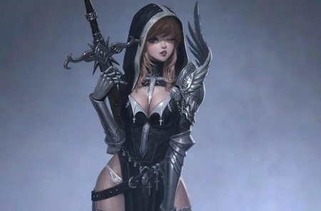 Девушка воин