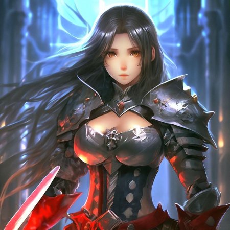 Девушка в доспехах