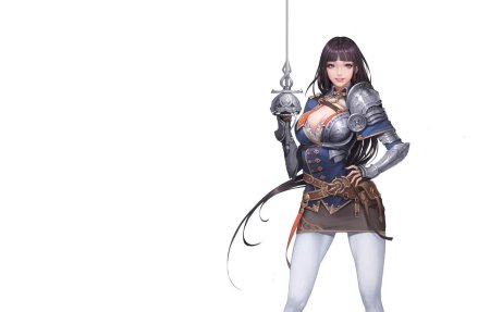 Девушка в доспехах