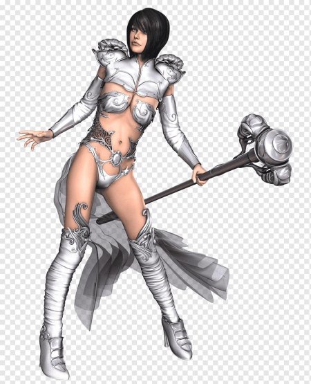 Девушка в доспехах