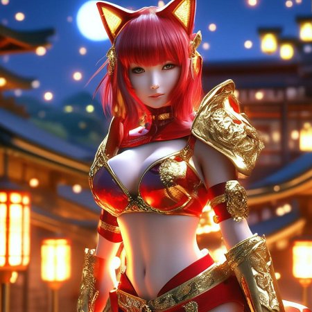 Аниме девушка самурай