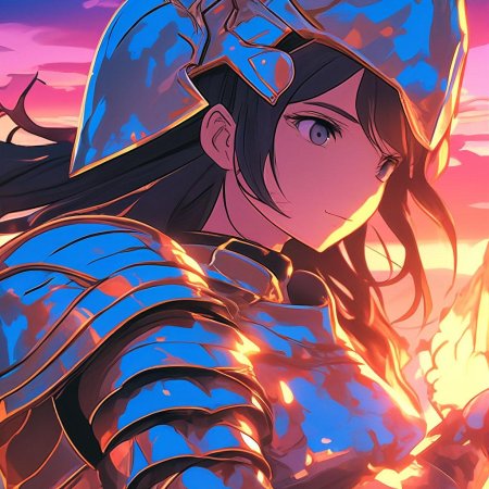 Аниме девушки в доспехах