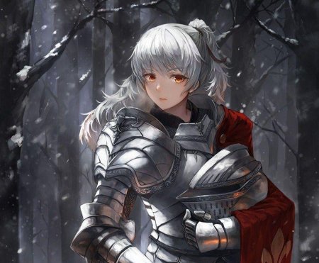 Девушка рыцарь арт