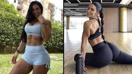 Анна Козар фитнес модель