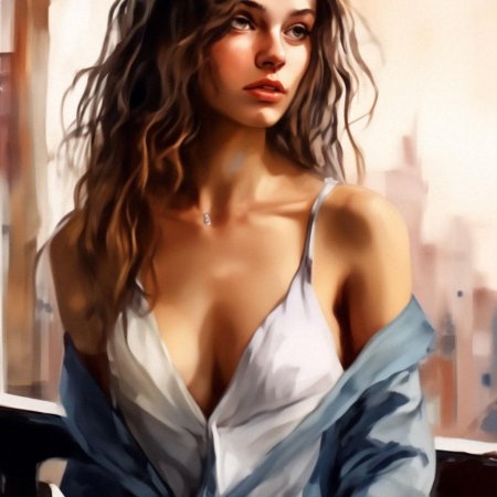 Нежная девушка