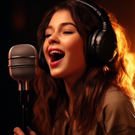 Микрофон красивый