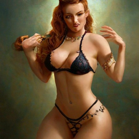 Фигура голой девушки